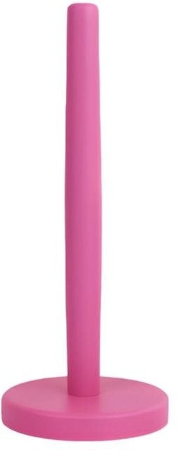 Cyprinoid Küchenrollenhalter aus Holz und Kunststoff, vertikaler Papierhandtuchhalter für die Arbeitsplatte, Rosa - Bild 1