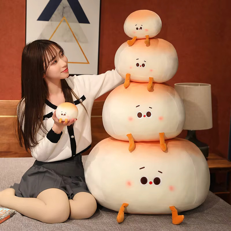 YUZHINUO Brot Peluche, Plüschtier, Weiß - Bild 2