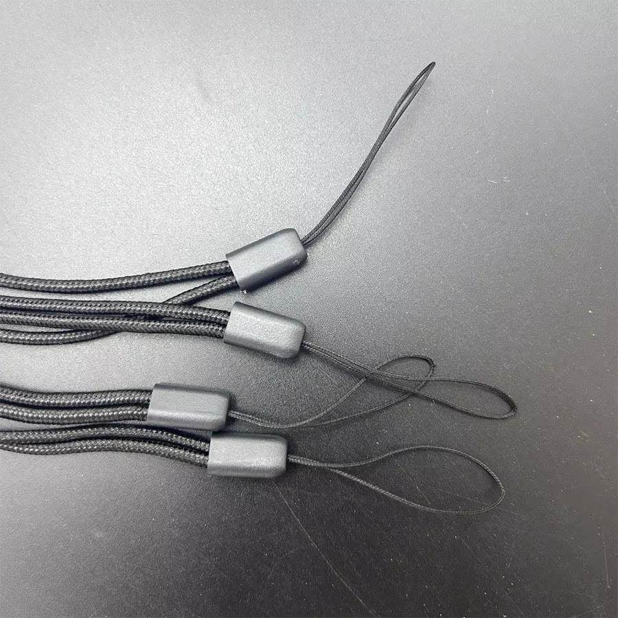 40 Stück Lanyards für Namensschilder und Telefon in Schwarz als Umhängeband für das Büro - Bild 4