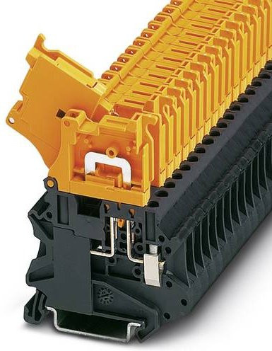Phoenix Contact 3046252 Trennklemme 6,2 mm Schraubenklemme Schwarz 50 Stück - Bild 1