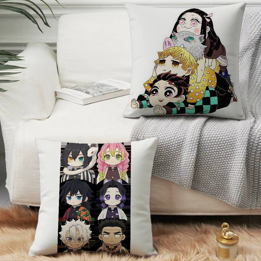 Dämonen Schlachter Anime Kissen für Sofa und Schlafzimmer 30 x 30 cm - Bild 3