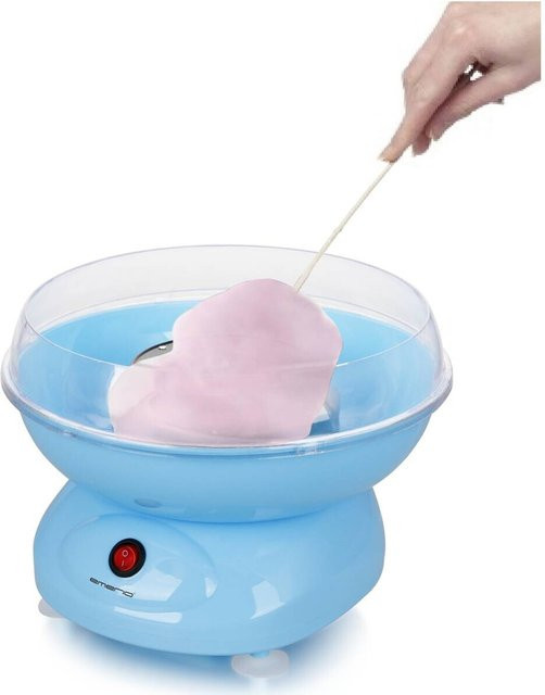 Emerio Zuckerwattemaschine CCM-110522.1 in Blau aus Kunststoff und Edelstahl, B/H/T: 18 x 27 x 27 cm - Bild 1