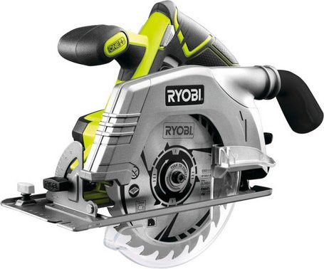 Ryobi One+ Akku-Handkreissäge R18CS-0 in Grün mit 165 mm Sägeblattdurchmesser (18 V) - Bild 1