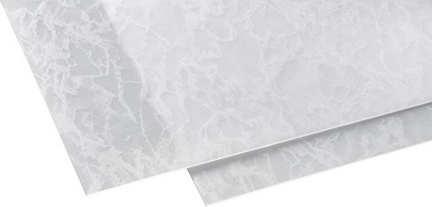 GUTTA Bastelplatte aus Kunststoff in Transparent mit Marmor-Optik, Stärke: 2,5 mm - Bild 1