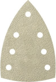 Klingspor PS 33 CK Schleifstreifen kletthaftend, Korn 80, Farbe Beige, B: 98 mm x H: 148 mm, Lochform GLS24 - Bild 1