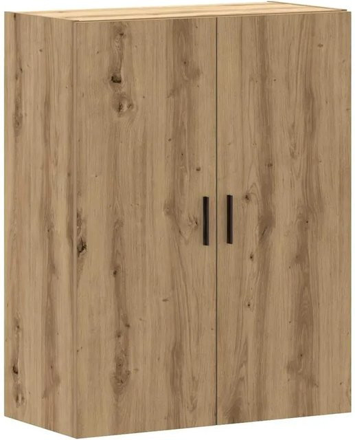 vidaXL Wandschrank Artisan-Eiche in Braun, B/T/H: 69,5 x 34,0 x 90,0 cm - Bild 1