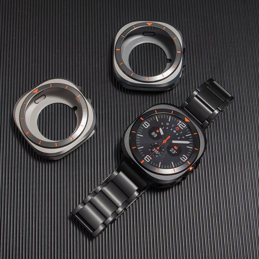 FancyWrist Uhrenzubehör Metall + PC-Gehäuse für Samsung Galaxy Watch Ultra 47 mm - Bild 1