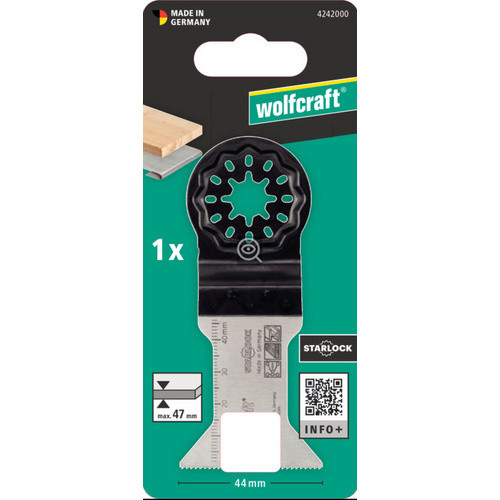 Wolfcraft Bimetall Sägeblätter für Stichsägen zum Schneiden von Holz, Kunststoff und Edelstahl in Silber - Bild 2