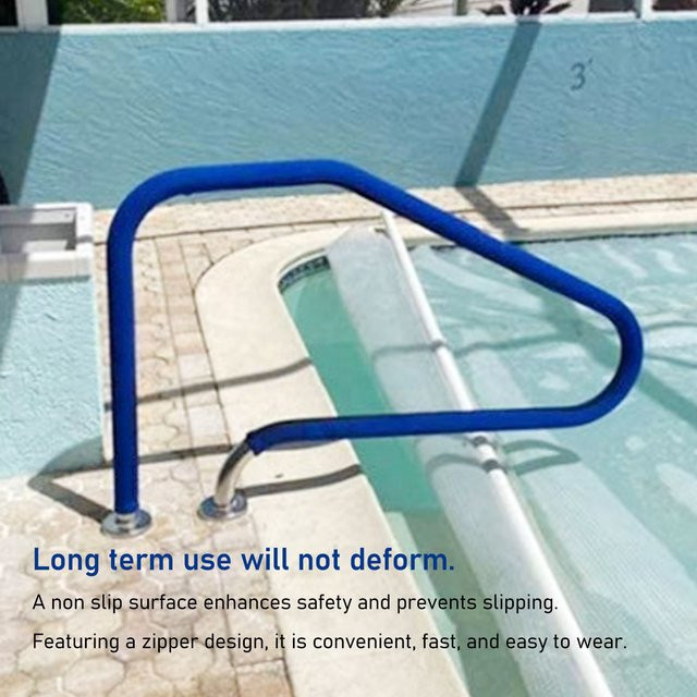 Fdit Anti-Rutsch-Pool Handlauf Abdeckung in Blau für Indoor und Outdoor - Bild 1