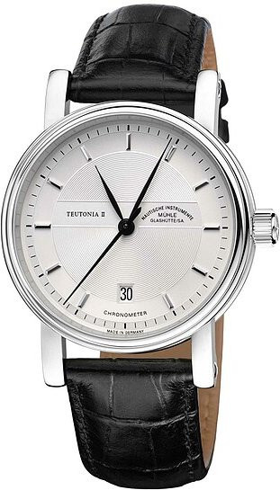 Mühle Glashütte Armbanduhr, Automatik, Edelstahl, 39 mm, Damen - Bild 1