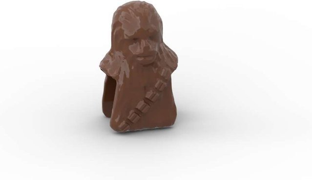 Yiran Toy Gorilla-Haar Wookiee Soldat Kopf Bausteine 10-teiliges Set - Bild 1