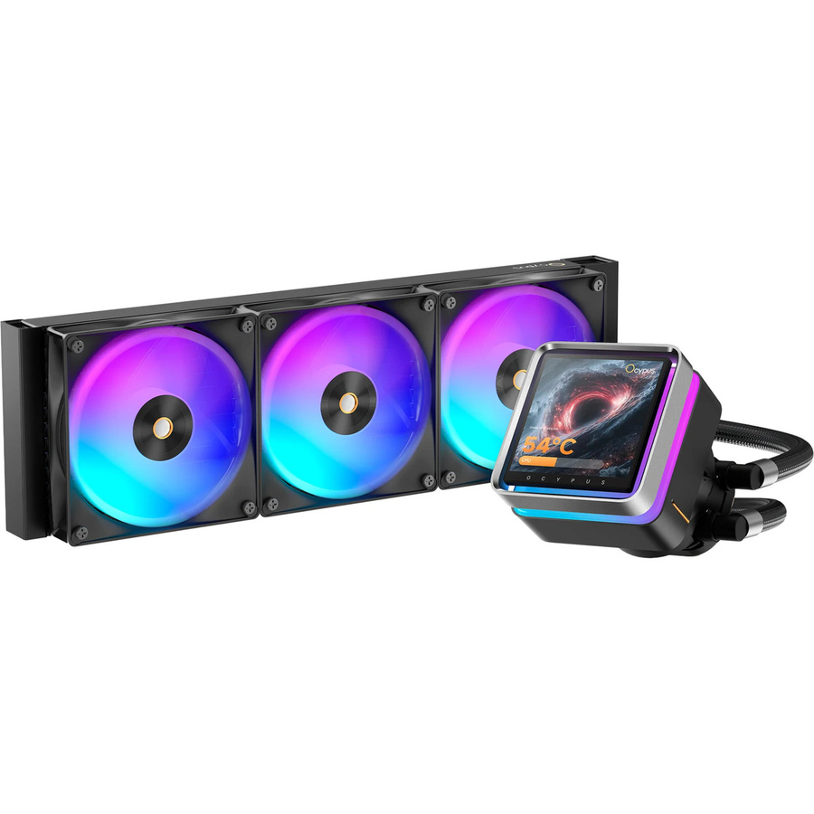 Ocypus Sigma L36 EX ARGB AIO Wasserkühlung in Schwarz und Multicolour - Bild 1