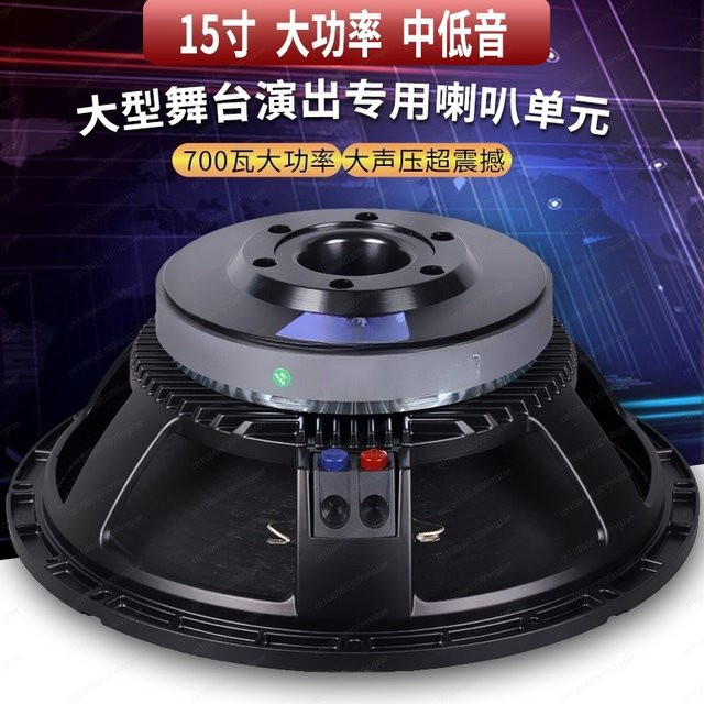 Leistungsstarker 15-Zoll-Vollbereichs-Subwoofer mit 800 W und 220 Magnet in Schwarz für KTV und Bühnenaufführungen - Bild 1