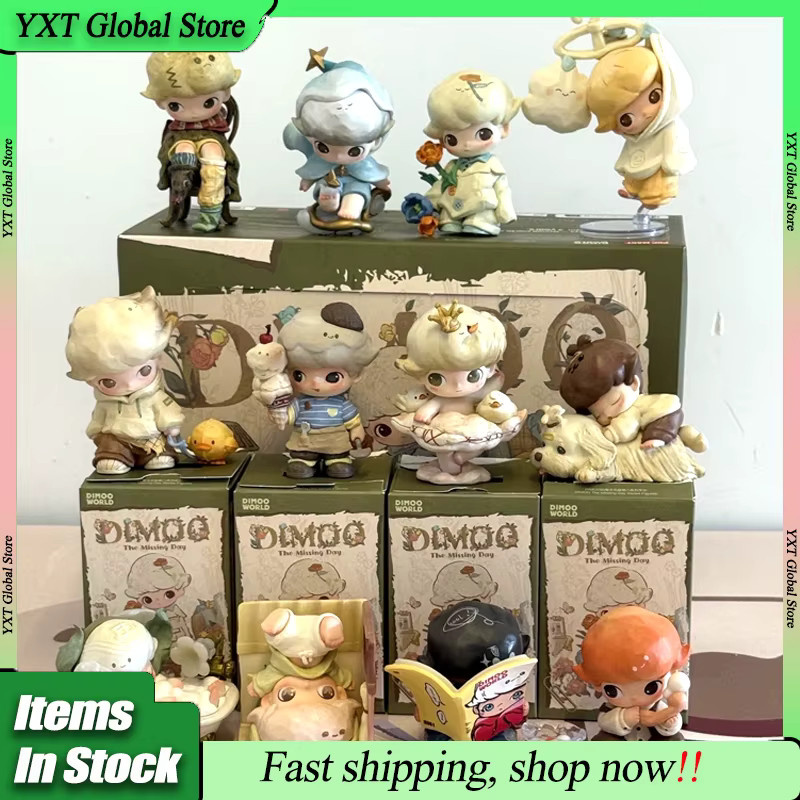 Popmart Dimoo The Missing Day Series Blind Box Multicolour Anime Actionfigur als Sammlerstück aus Kunststoff - Bild 2
