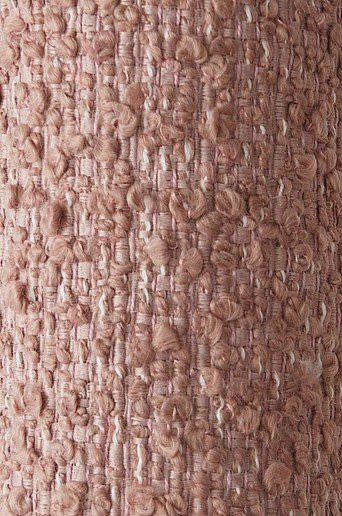 CODA PLAIN BOUCLE Stoffmuster in Pink und Beige - Bild 1