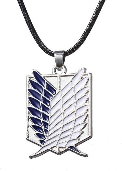 YIRAN Jewelry Anhänger Halskette, Zinklegierung, Weiß, Unisex - Bild 1
