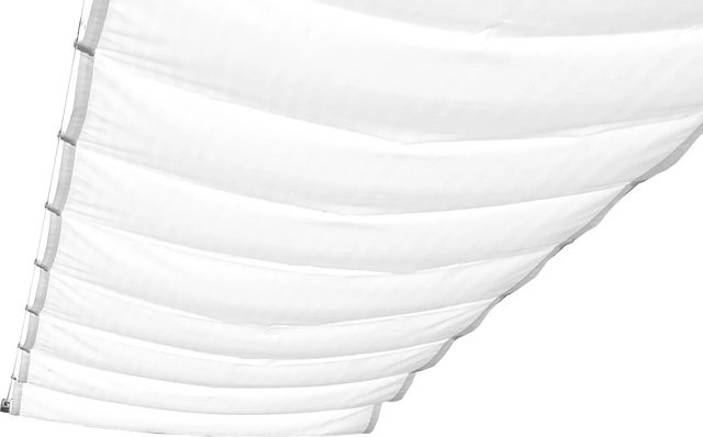 Peddy Shield Sonnensegel aus Polyesterstoff in Weiß, B: 275 cm, H: 61 cm - Bild 1