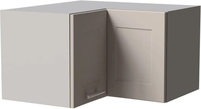Feldmann-Wohnen Eckhängeschrank Oslo in Kaschmir Grau Matt mit Soft-Close-Türen, B/T/H: 60 x 60 x 36 cm - Bild 1