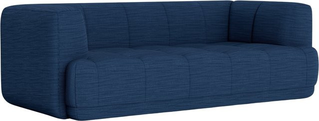 HAY Quilton 2 Sitzer Sofa mit Textilbezug in Quilting-Optik - Bild 1