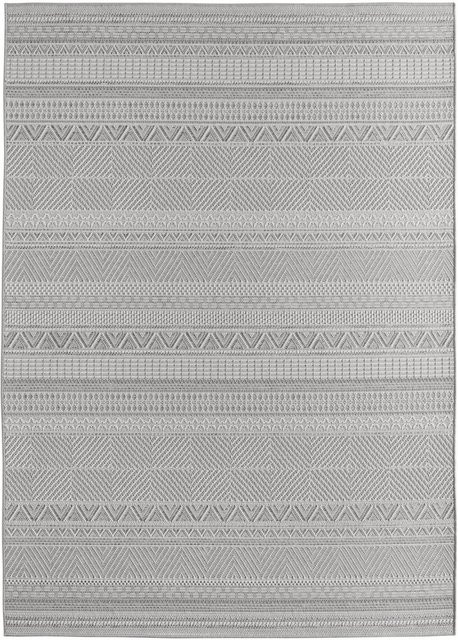 Ayyildiz Outdoor-Teppich Desert Grau B/L: 80 x 150 cm - Bild 1