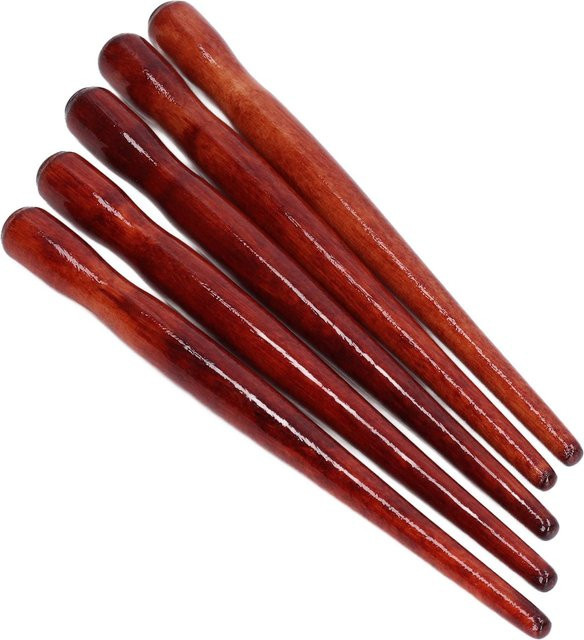 5 Stück KaiSai Dip Pen Federhalter aus Sandelholz in Rotbraun - Bild 1
