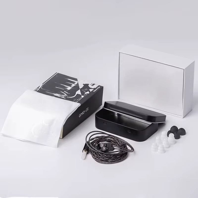Odeon Pipe GMD-01 HiFi In-Ear Kopfhörer mit abnehmbarem Kabel in Schwarz - Bild 3