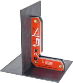 Eclipse MAGNETICS Schweißhalter Innen- / Außenwinkel Typ IOWCL in Rot - Bild 1