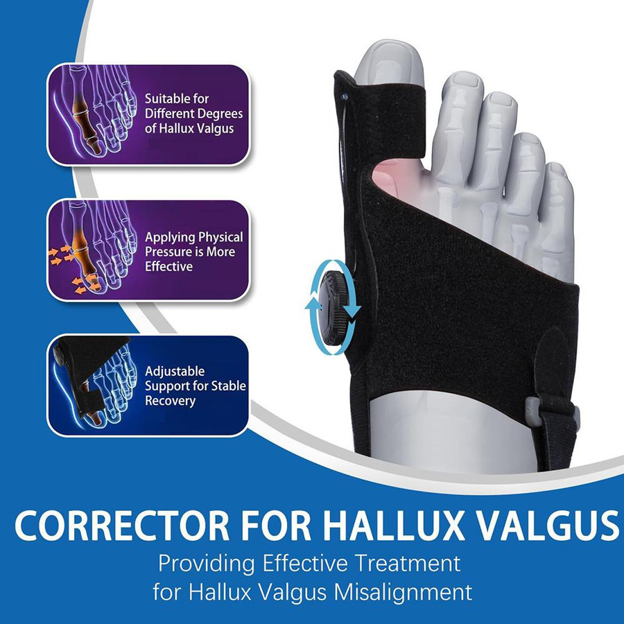 Ballenzeh-Korrektor Unisex Fuß Hallux Valgus Schienen - Bild 3