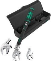Wera Click-Torque Drehmomentschlüssel-Set für Wärmepumpen, Einsteck-Vierkant 14 x 18 mm, 10 - 100 Nm, Schwarz-Grün - Bild 1