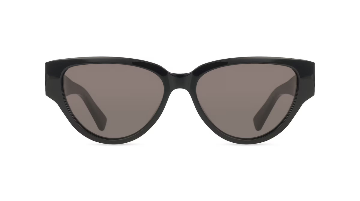 Bottega Veneta BV1319S Sonnenbrille Cat Eye, Vollrand, Acetat, Schwarz, Damen - Bild 1