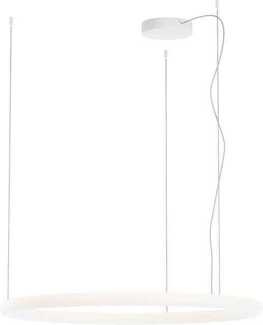 Redo Group Halley 93 LED-Pendelleuchte in Weiß und Beige, dimmbar und modern gestaltet - Bild 1