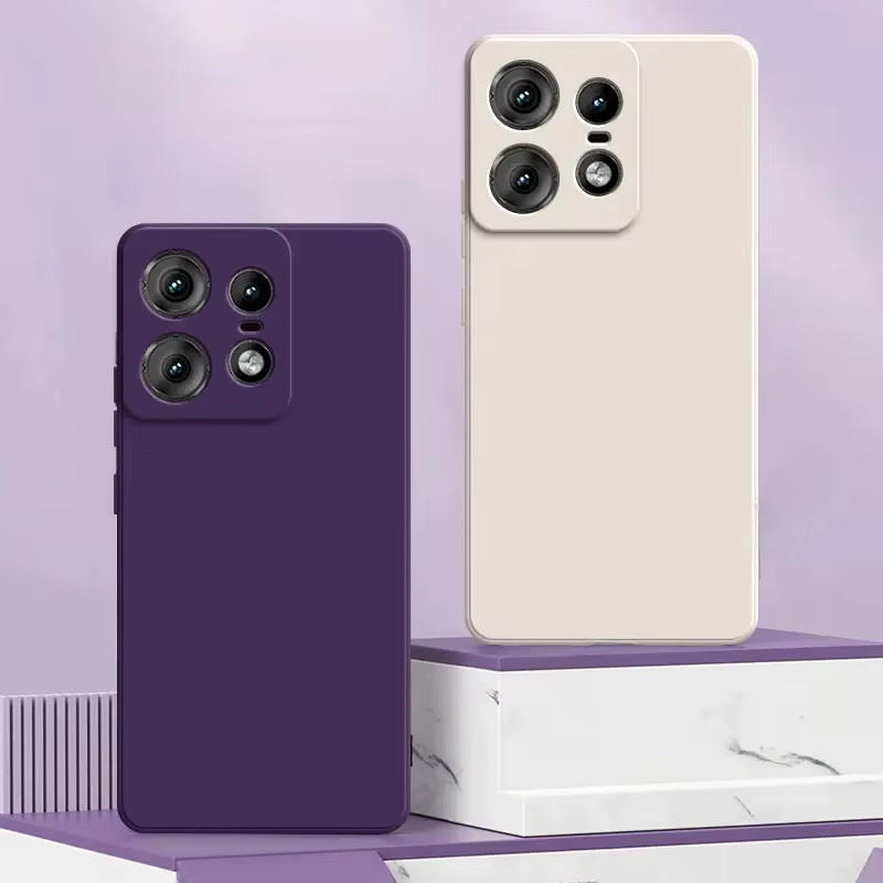 TPU-Schutzhülle aus flüssigem Silikon für Motorola EDGE 50 Fusion Pro 50/40/30 NEO G85 G35 G84 G54 G34 G24 G14 G04/S E14/13 G32 in Blau - Bild 4
