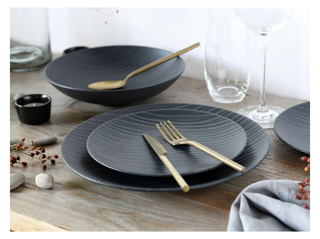 CREATABLE Kombiservice Waves Black, 12-teilig - Bild 3