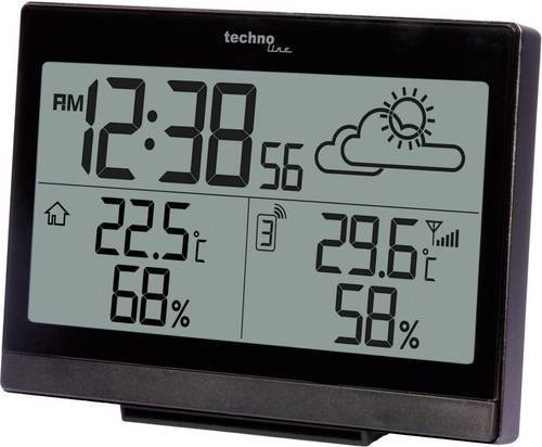 Techno Line WS 9252 Funk-Wetterstation mit bis zu 3 Sensoren - Bild 1