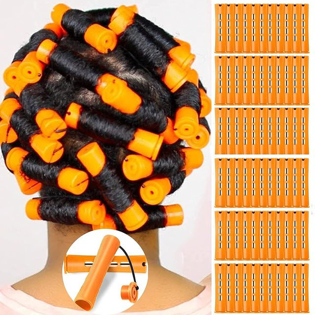 Haar Kalt Roller Heatless Curling Lockenwickler, 10 Stück - Bild 1