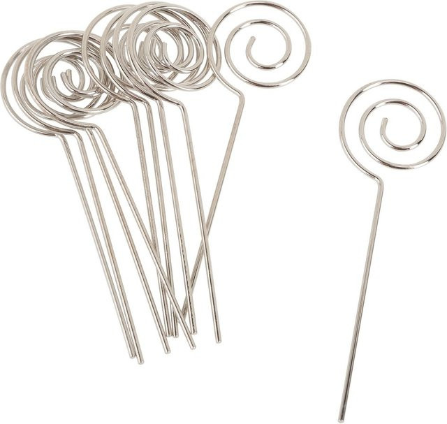 VBS Memo-Halter Kreis aus Metall in Silber, 10 Stück - Bild 1