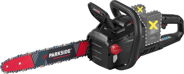 PARKSIDE PERFORMANCE 40 V Akku-Kettensäge PPKSA 40-Li C3 ohne Akkus und Ladegerät - Bild 1
