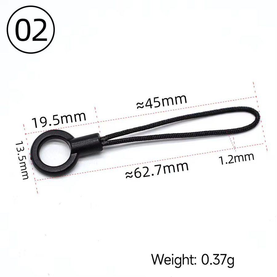 Martvsen Lanyard Schnüre mit Karabinerverschluss im 10er Paket, Schwarz, Schlüsselanhänger und Handy Gurt Zubehör für Taschen und Schlüsselbunde - Bild 2
