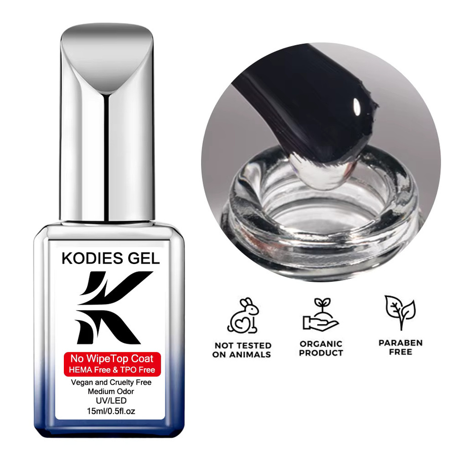 KODIES Diamant-Top Gel Nagellack, Glänzend, HEMA Free - Bild 4
