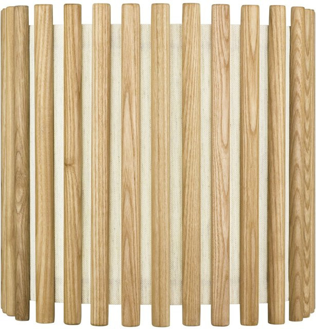 UMAGE Komorebi Medium Leuchtenschirm aus Eiche und Polyester in Beige - Bild 1