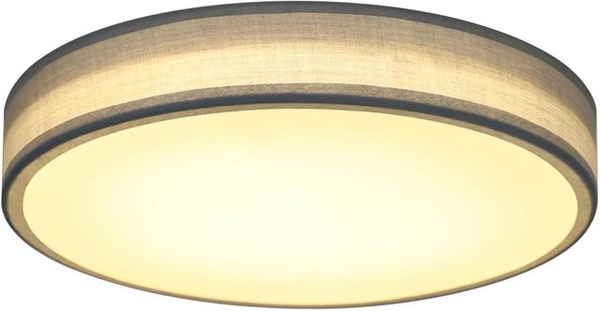 NETTLIFE LED Deckenleuchte aus Textil in Grün, Durchmesser: 30 cm