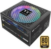 Thermaltake Toughpower GF1 ARGB PC-Netzteil 650W ATX 80PLUS Gold in Schwarz und Gold - Bild 1