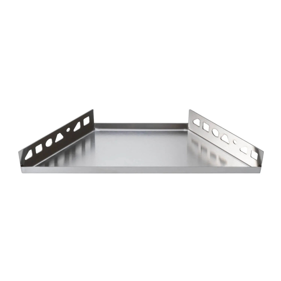 Dalsys Duschablage Edelstahl Silber, befliesbar, B/T: 31,0 x 13,0 cm - Bild 2