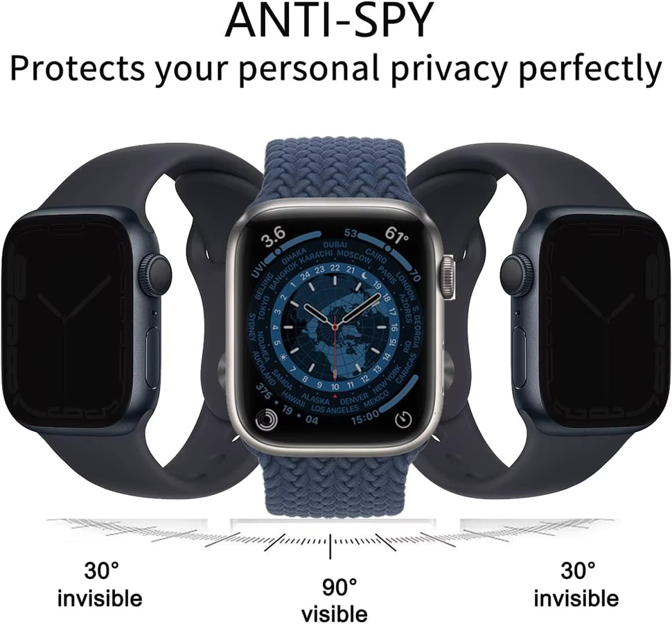 Apple Displayschutzfolie Hydrogel, 3 Stück - Bild 5