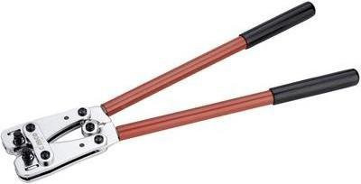 Cimco 101885 Kabel-Crimper Crimpwerkzeug in Schwarz, Rot und Silber - Bild 1