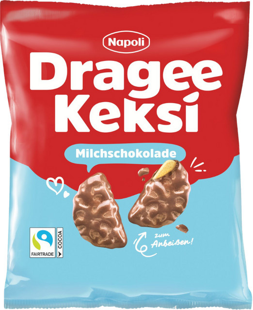 Napoli Dragee Keksi Milchschokolade 165 g - Bild 1