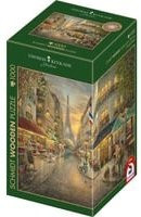 Schmidt Spiele Holzpuzzle Thomas Kinkade Studios Malerisches Paris mit 1000 Teilen - Bild 1