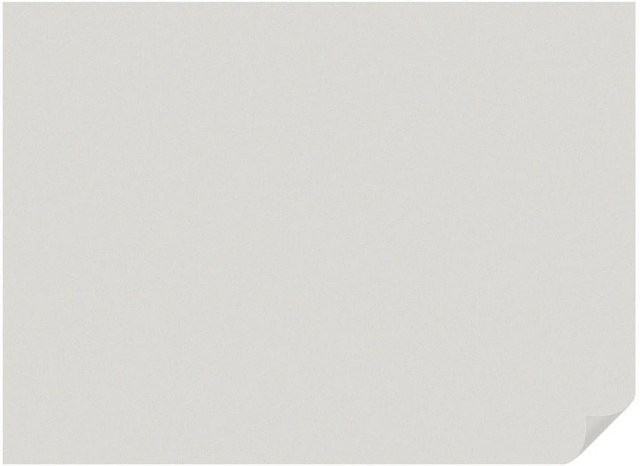 Tulup Fensterfolie selbstklebend Sichtschutz in Zartes Gräulich Weiß, B: 200 cm, H: 146 cm - Bild 1