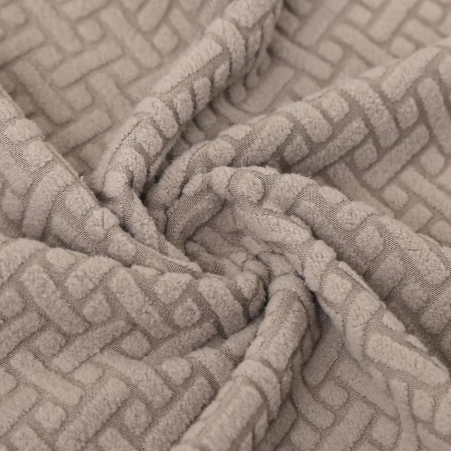 YZFZP Stuhlhusse im Europa Stil in Beige, XL-Größe mit langer Rückenlehne für Esszimmerstühle, waschbar aus Polyester und Elasthan - Bild 4