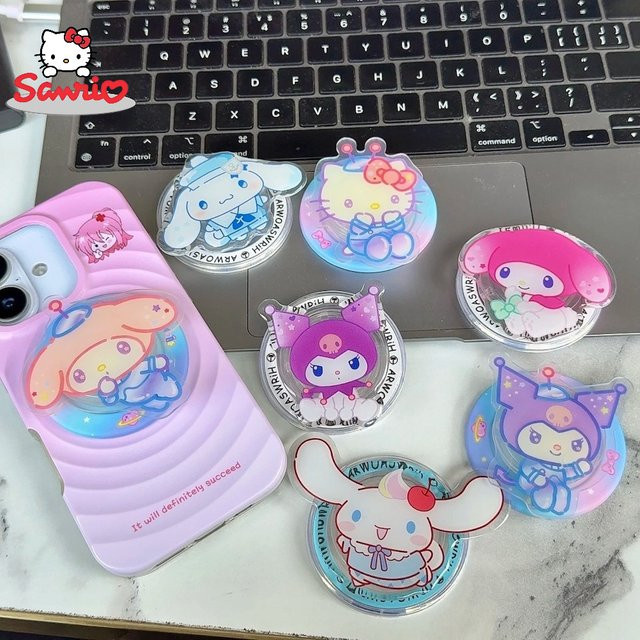 Sanrio Fairy Tale Fantasy Series Handyhülle mit Magnet-Ständer Hello Kitty MY Melody Kuromi Cinnamoroll - Bild 1